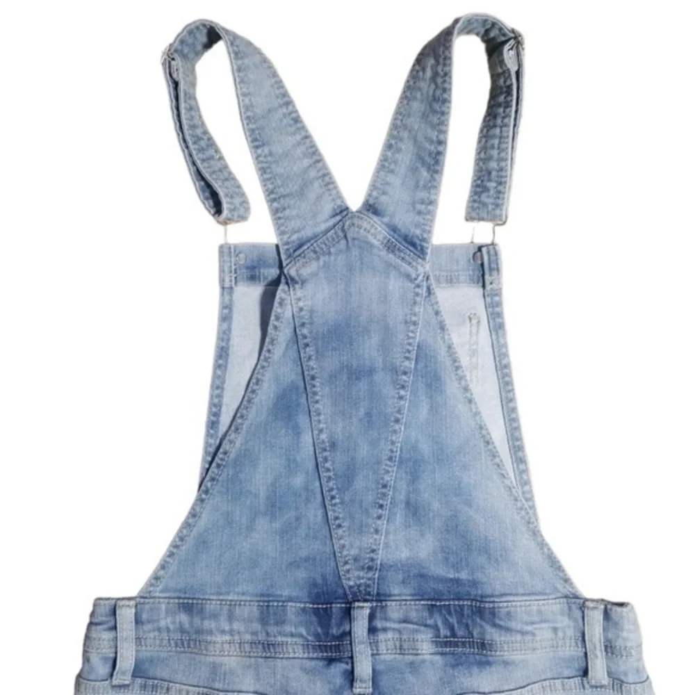 Mossimo Women's‎ Lace Denim Shortalls Overalls Sz. S